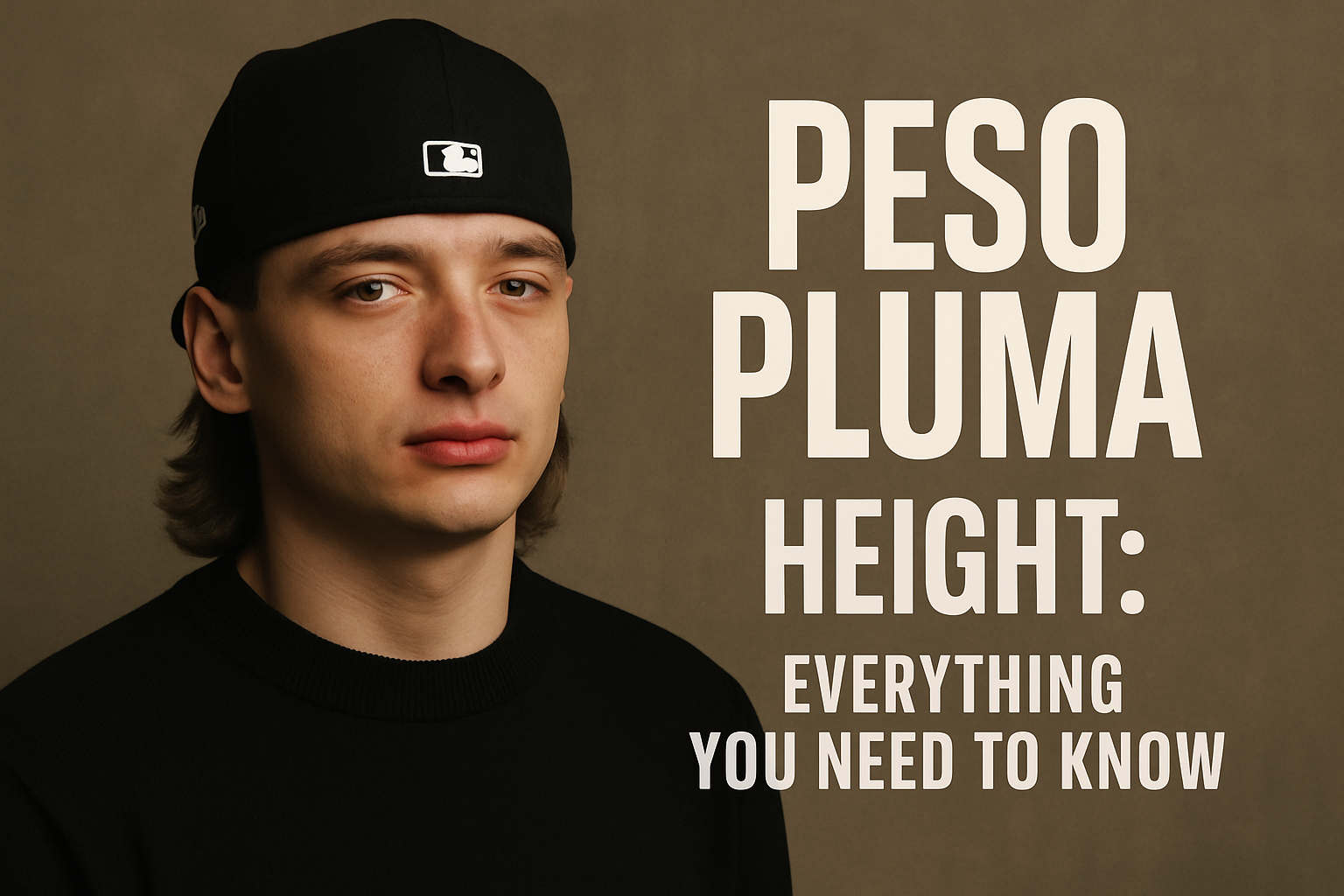 Peso Pluma Height: Everything You Need to Know