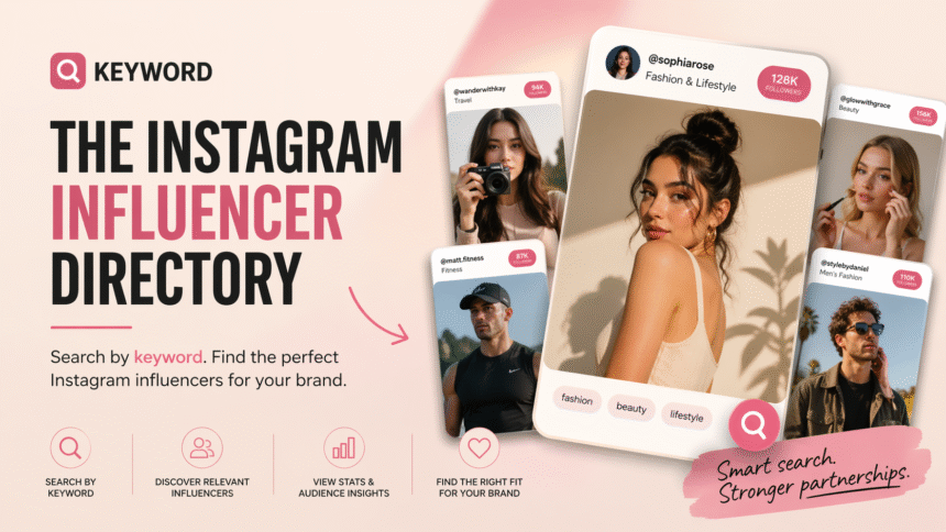 instagram influncer directory